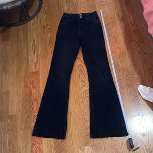 Urban outfitter flare jeans! So comfortable and so cute!